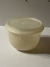 Vintage Clear Tupperware Bowl 270-6 with Lid 1 Quart (4 Cups) picture