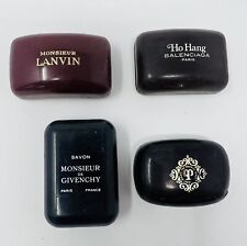 Vintage Balenciaga Givenchy Luxury Hotel Bar Soap In Case Ho Hang Lanvin picture