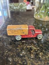 Strombecker CALL A YELLOW VAN TRUCK WOOD TOY PROMO 1930s Vintage picture