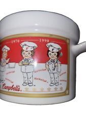 Vintage Cambell's Kids Soup Tureen Ladel Advertising Chef Hats 60s Atomic picture