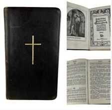 1919 Silesian German Hymnal Religious Vintage Songbook, Schlesisches Gesangbuch picture