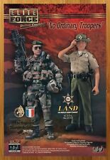 2002 Elite Force Action Figures Print Ad/Poster French Foreign Legion LASD Art picture