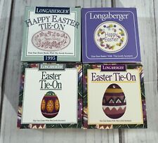 Vintage Longaberger Basket Tie On Lot Of 4 Easter Jelly Beans All NEW Open Box picture
