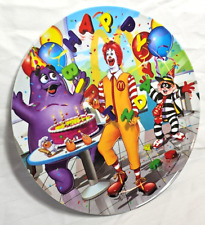 2003 Happy Birthday McDonald's Plate SunCoast Advertising Ronald  Collectible F9 picture