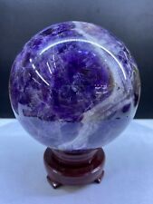 9LB Natural Dream amethyst Quartz Sphere Crystal Ball Reiki Healing picture