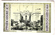 San Diego CA-California, U.S. Grant Hotel Advertising Vintage Postcard 1931 Post picture