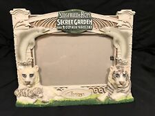 Siegfried & Roy 3D White Tiger Dolphin Picture Frame 9x12