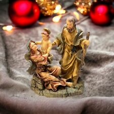 Roman, Inc. #84096 7.5” Holy Family - Nativity Christmas Joseph Mary Jesus NIB picture