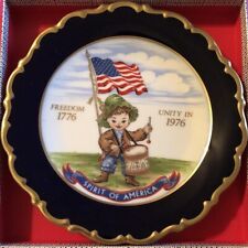Linders “Spirit Of America” Freedom 1776 Unity 1976 Collector Plate LE 3500  picture