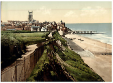 Cromer, from East Cliff PZ Vintage Photochromy, Photochromy, Vintage Photoc picture