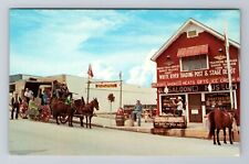 Branson MO-Missouri, White River Trading Post, Antique Souvenir Vintage Postcard picture