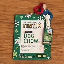 2011 Adventures Tintin and Milou Purina Dog Chow 2.5