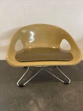 Vintage Mid Century Modern COSCO Child’s Booster Seat Green Atomic picture
