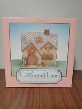 Vintage 1991 Cottontail Lane Lighted Spring Cottage picture