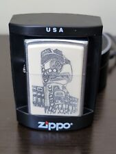 2004 Zippo TOTEM POLE 20690 - Retired Scrimshaw Style  - Brand-New UNSTRUCK picture