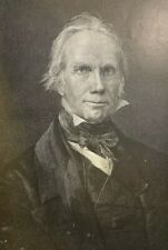 1886 Vintage Magazine Illustration Politician Henry Clay picture