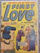 First Love Illustrated#2 -1949-HARVEY-Rare picture