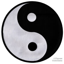 LARGE YIN YANG embroidered iron-on PATCH karate ying tai chi MARTIAL ARTS BACK picture