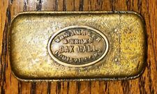 Antique 1880 Wanamaker & Brown's Oak Hall Louisville Ky Match Safe Advertising picture