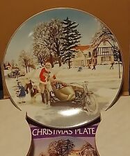 RARE 1992 HARLEY DAVIDSON CHRISTMAS PLATE LTD. EDITION NEW IN BOX picture