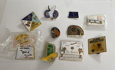 Lions Club Pins - 10 Vintage North Dakota Pins 1984, 1984, 1985, 1991, 40th picture