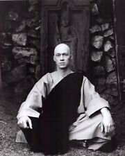 David Carradine in Shaolin robes in meditating pose Kung Fu 24x36 inch poster picture