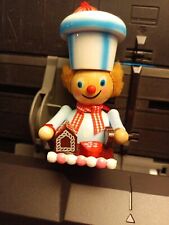 Vintage Steinbach Handmade In Germany Wooden Chef/Baker In Original Box picture