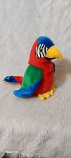 Rare Ty Beanie Baby Jabber The Parrot Tropical Bird picture