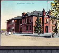 Littleton Colorado 1915 Rapp St School Children Card Dated 1915 Message PostCard picture