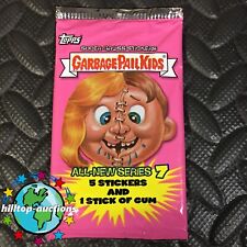 GARBAGE PAIL KIDS ANS7 ALL-NEW SERIES 7 SEALED PACK 5-CARDS AND GUM 2007/2008 picture