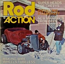 Rod Action Magazine Jan 1977 Vol 6 No 1 Chevy Super Heads Camshaft Wire Tubeless picture