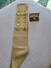 Boy Scouts of America Robbins Type 3 Eagle Scout Medal & Sash BSA picture