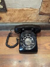 Vintage Western Electric AT&T 500DM Black Rotary Desk Phone Bell System picture