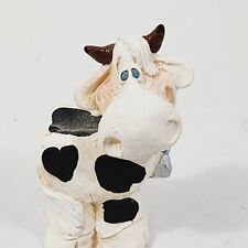 Vintage The Critter Factory Spotted Cow Figurine Decor Country Kitchen Farmhouse picture