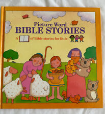 Bible Stories First Christian Storybook Hardcover EUC Kids Bible Picture Book3+ picture