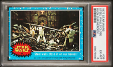 1977 Topps Star Wars #39 Steel Walls Close in on Our Heroes PSA 6 EX-MT picture