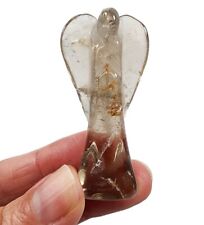 Smoky Quartz Polished Crystal Angel 16.8 grams. picture