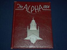 1954 THE ALPHA STATE TEACHERS COLLEGE YEARBOOK - BRIDGEWATER MASS. - YB 853 picture