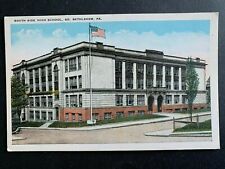 Postcard Bethlehem PA - c1920s South Side High School picture