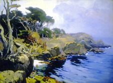 Art Oil painting Mist-Veiled-Days-Monterey-Franz-Bischoff-oil-painting art picture
