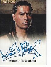 2009 Spartacus: Blood and Sand Auto/Au Card Signed by Antonio Te Maioha as Barca picture