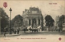 CPA TOUT PARIS (6th) 113 Place et Fontaine St-MICHEL (560483) picture