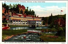 Troutdale In The Pines Evergreen Colorado In Bear Creek Canon White Border Card picture
