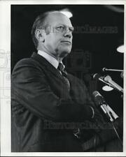 1973 Press Photo President Gerald Ford in Oregon picture