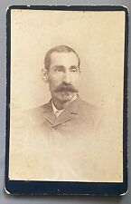 1880s George Betchel Louisville MLB Baseball 1st Lifetime Ban DC Cabinet Card picture