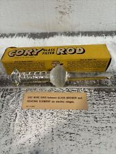 Vintage 6” Cory Glass Filter Rod for Glass Coffee Brewer Percolator W/Box picture