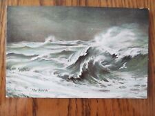 The Storm Deadly October Gail of 1841 Painting Postcard  picture