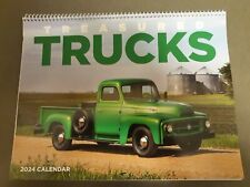 Treasured Trucks 2024 Calendar - VINTAGE ANTIQUE TRUCKS - NEW 2024 Calendar picture