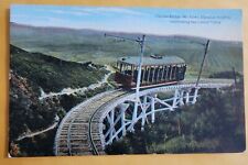 Early Unused Circular Bridge Streetcar Mt Lowe California CA  Postcard M28  picture