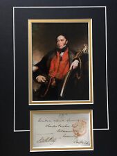 ANDREW LEITH HAY - SCOTTISH SOLDIER IN PENINSULAR WAR - SIGNED COLOUR DISPLAY picture